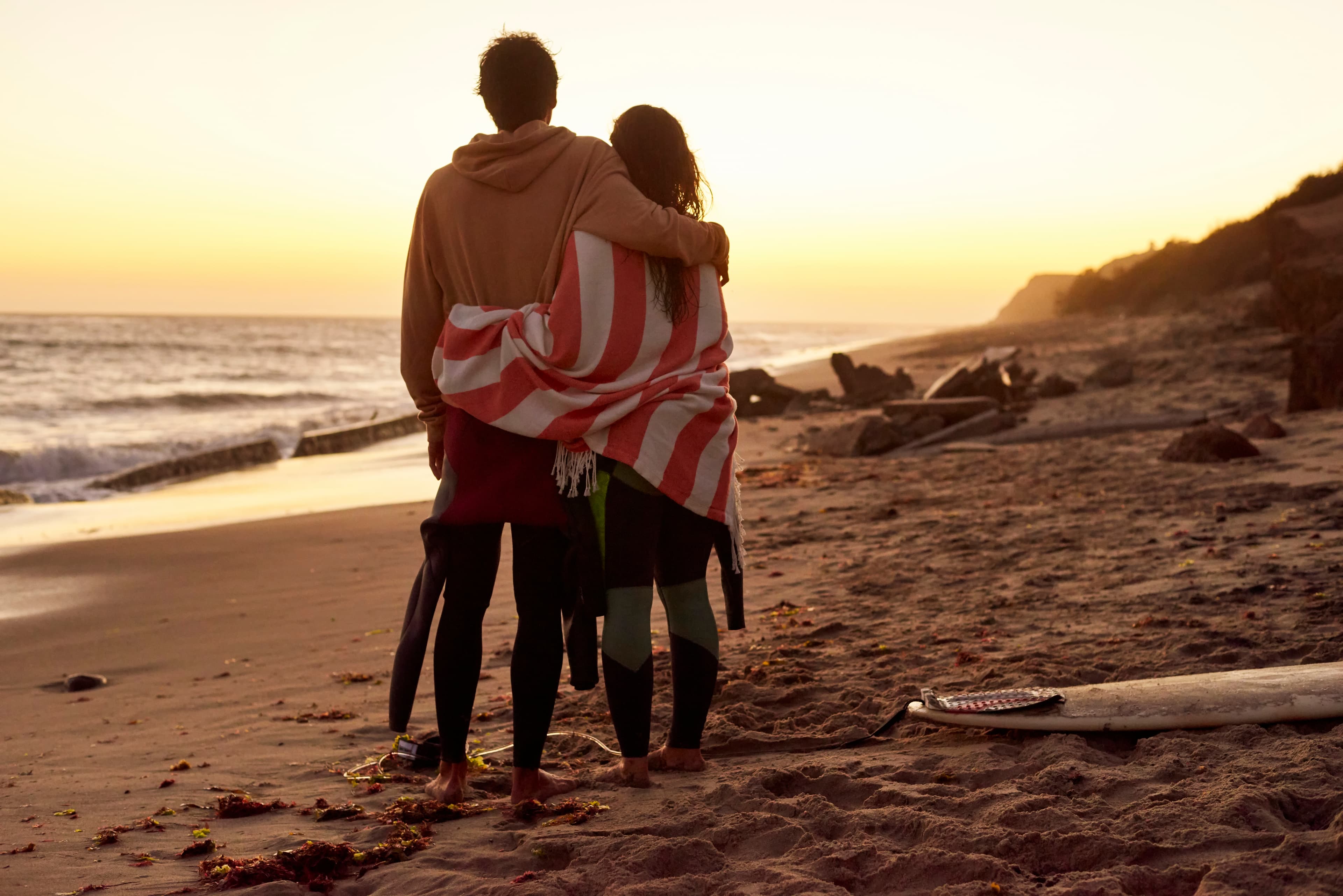 Couple at sunset